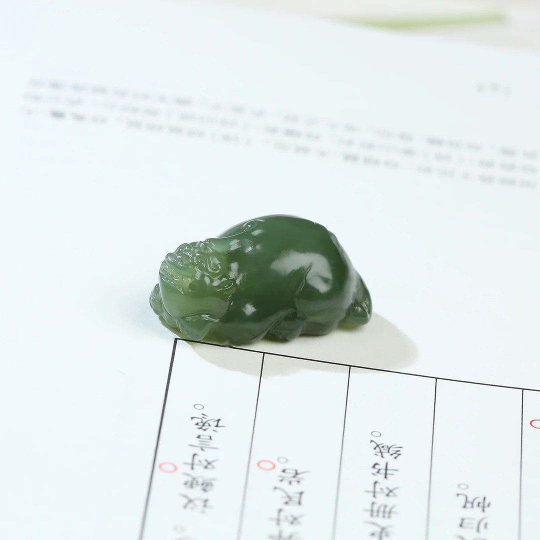 【麦子家族女神节礼物】天然和田玉挂件貔貅玉坠精美送礼DZ284