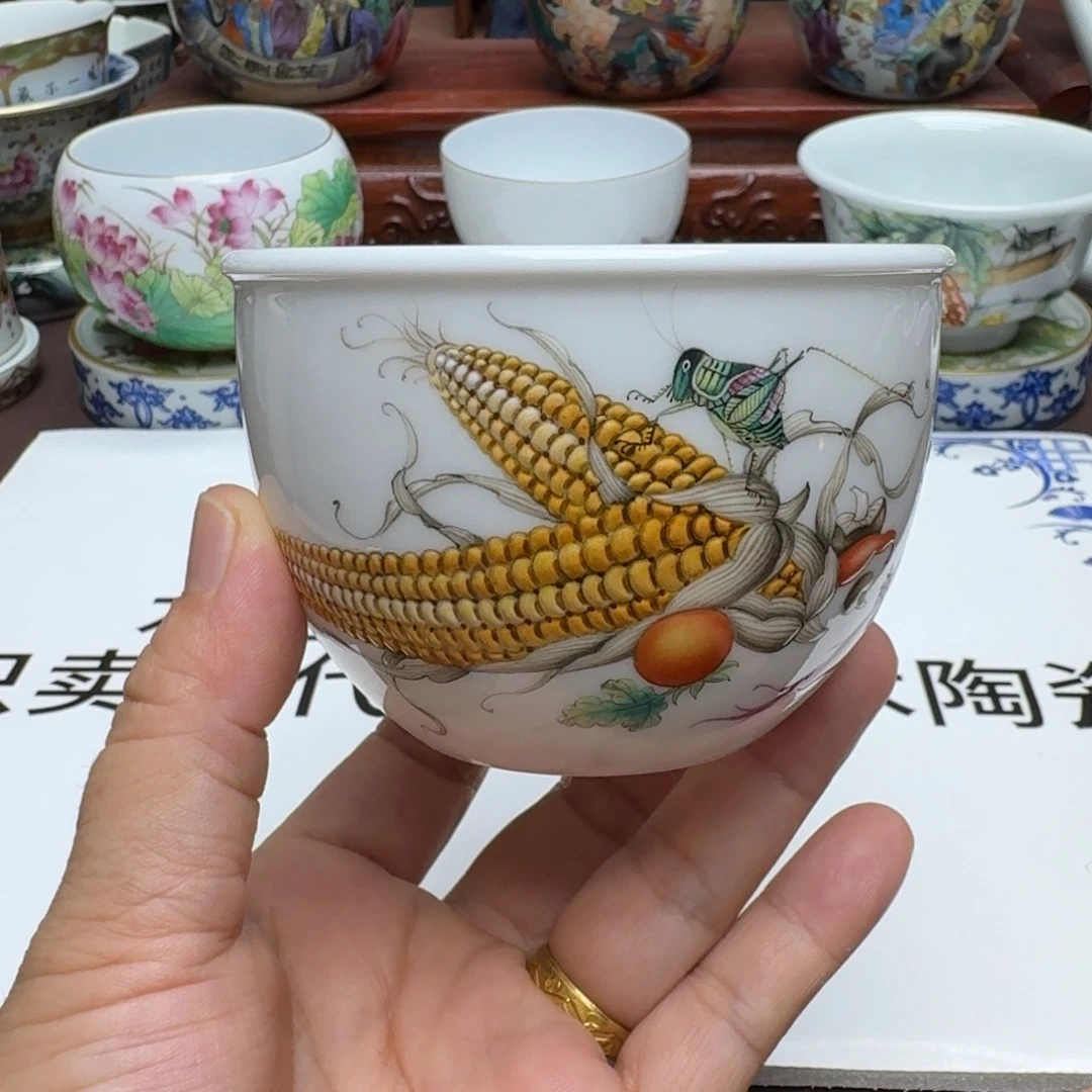景德镇手工手给展示