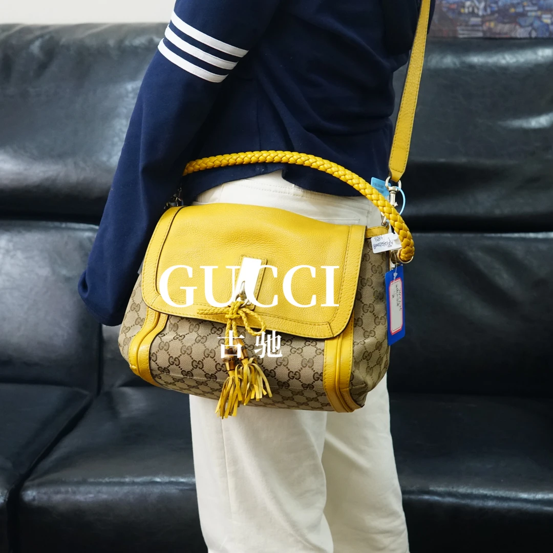 95新 GUCCI/古驰 老花斜挎包/FYAF12325008/5008