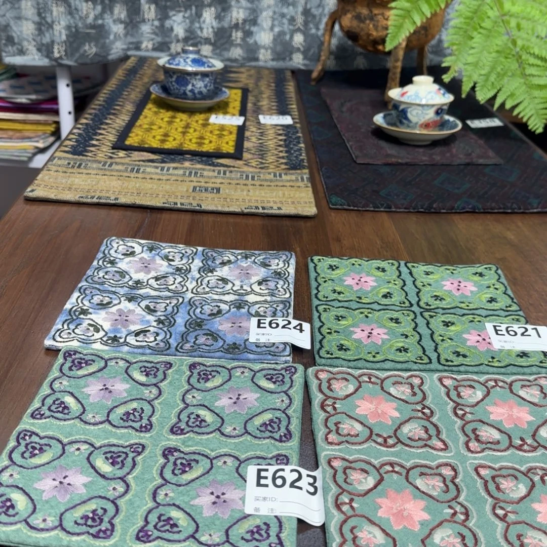 织绣2都是一张价格三十六纺茶垫
