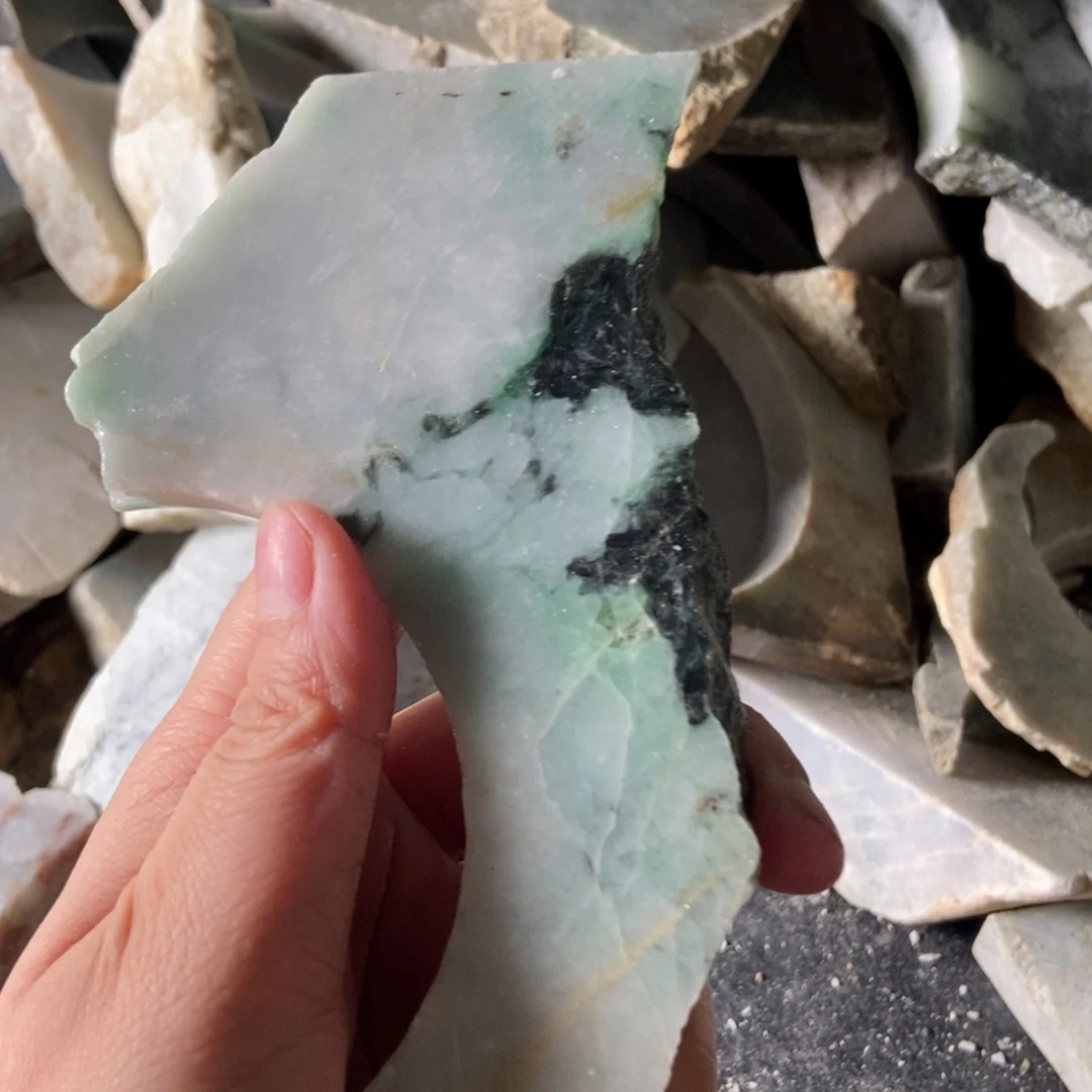 未镶嵌挂件翡翠天然翡翠