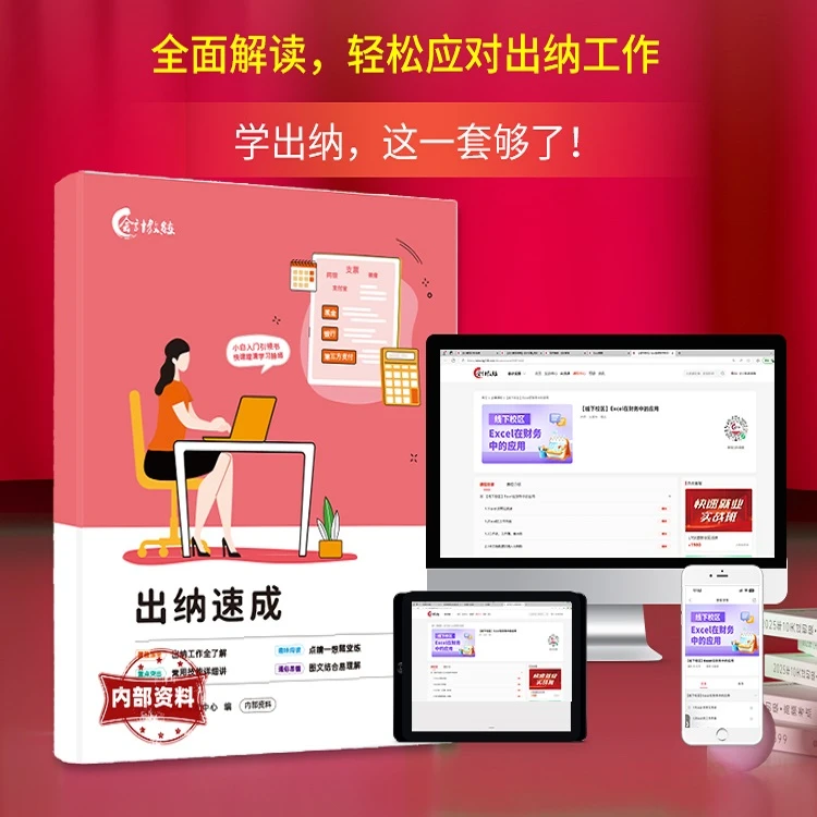 小白上岗零基础出纳速成班视频课+实操