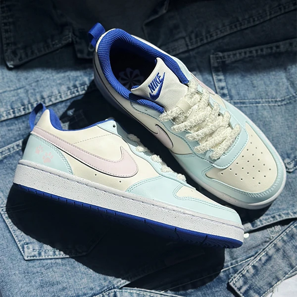 耐克 Nike Court Borough FZBB球鞋定制 夏日 多巴胺 百搭 板鞋女