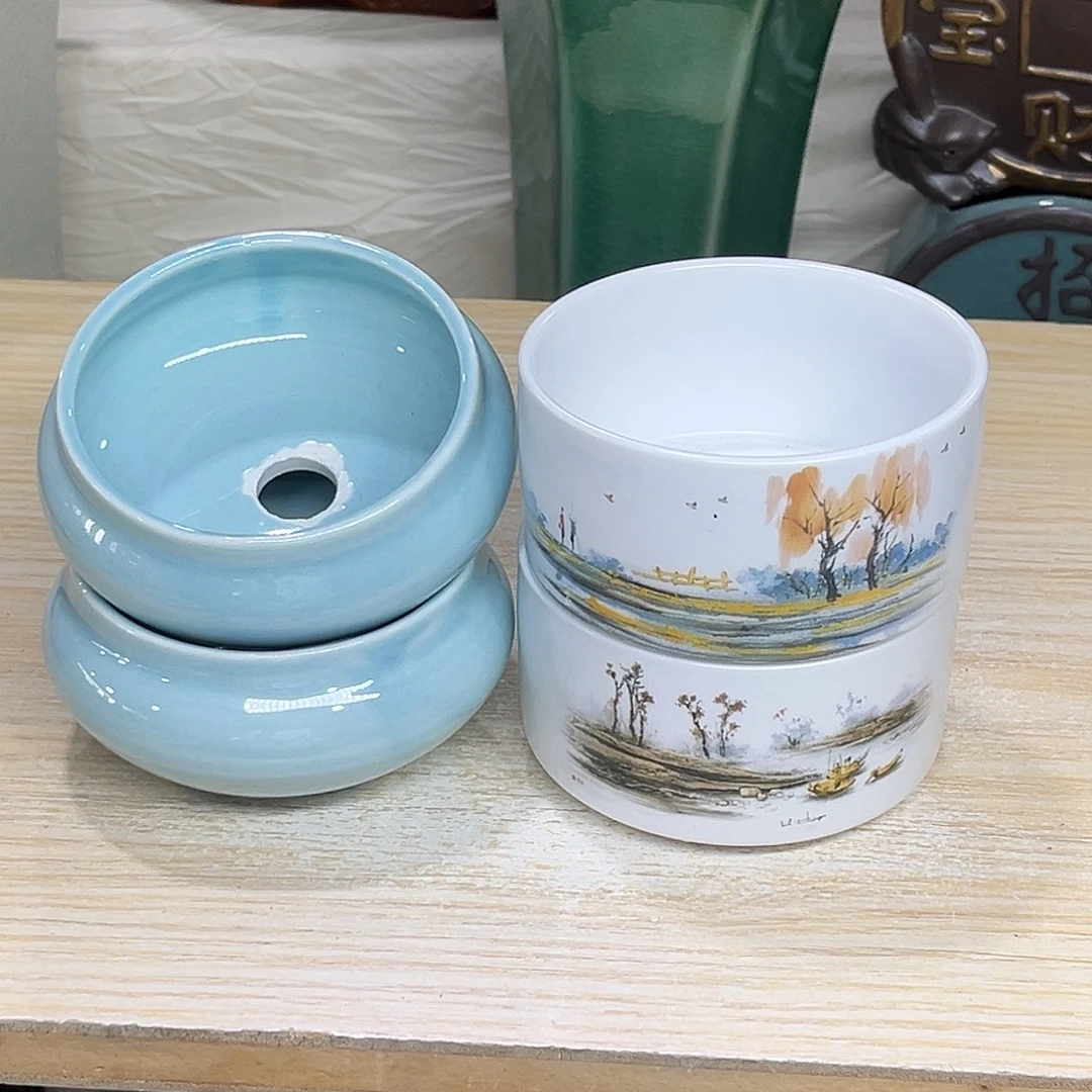 陶瓷绿植多肉微瑕花盆