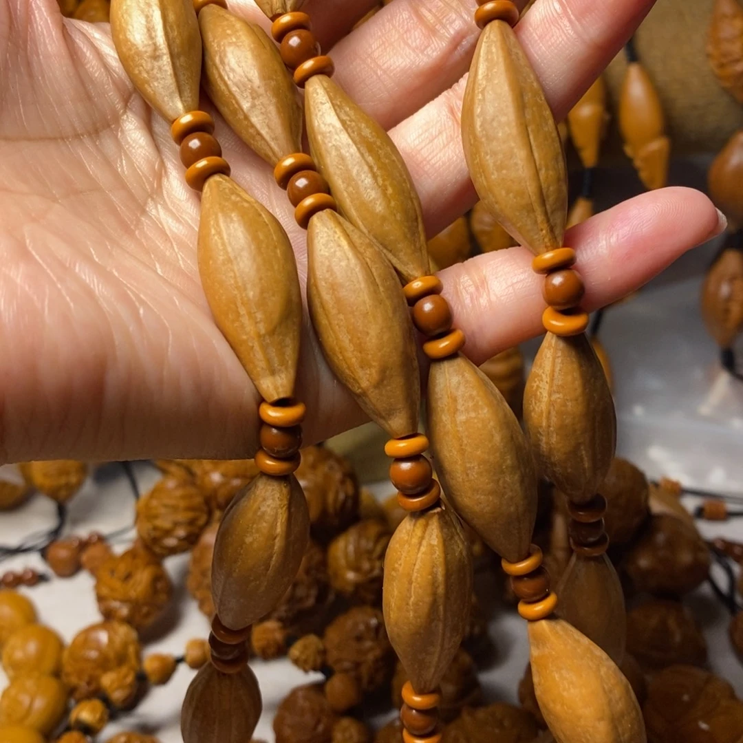 手串/手链橄榄核柳叶素串脖挂