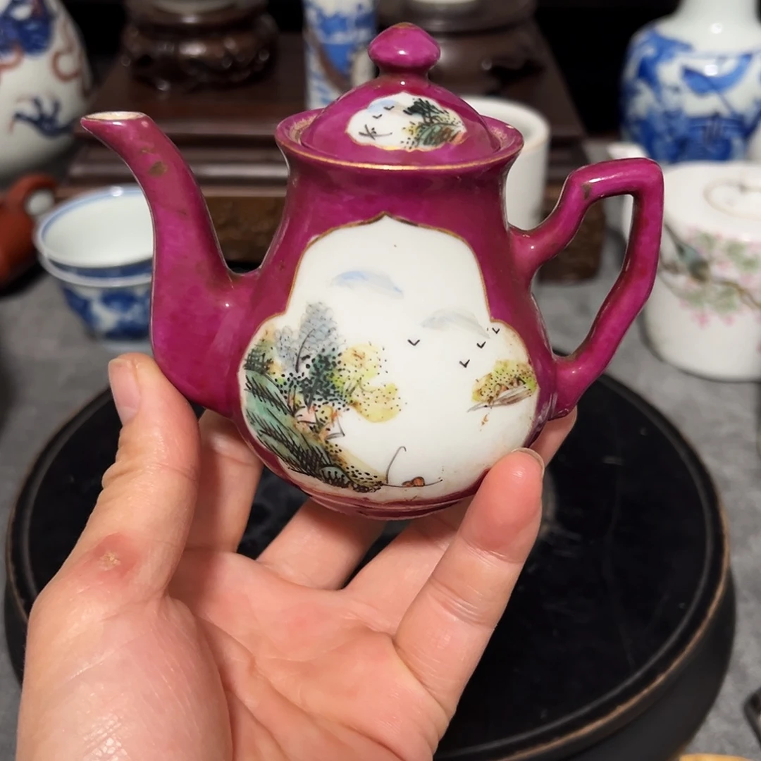 青花瓷器粉彩瓷器