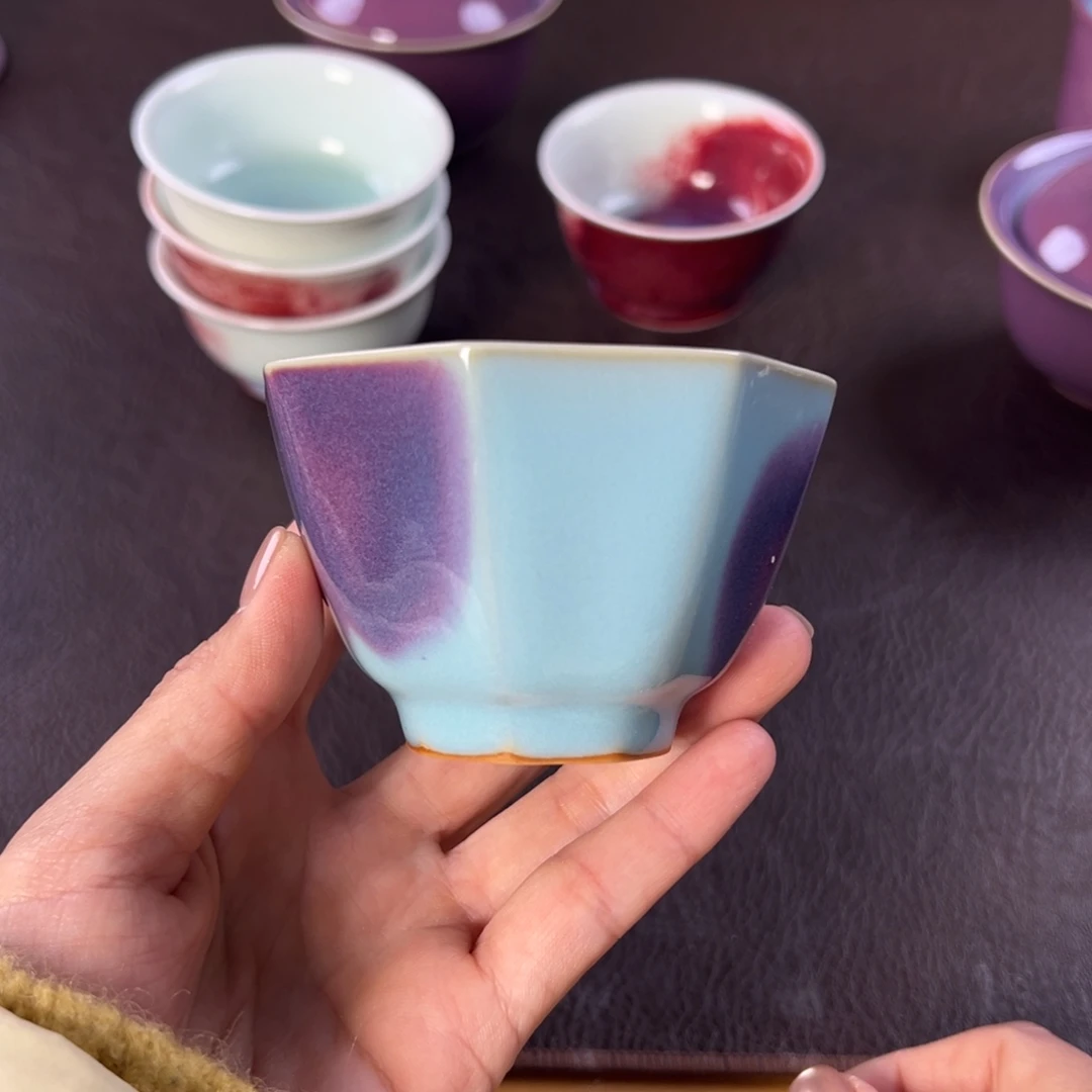 晓***磊宋钧 八方杯 全手工