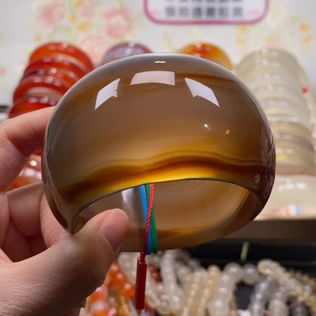 玛瑙/玉髓未镶嵌手镯