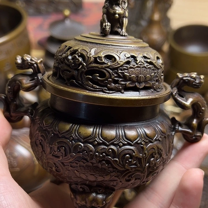 精美铜器，点击下单