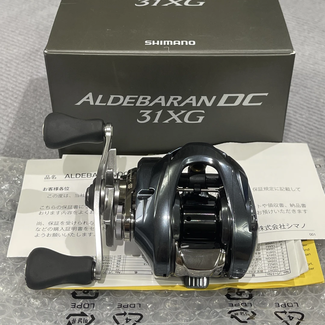 【99.99新】25阿德dc左手xg水滴轮，摇轮顺滑无齿感，日行书盒齐全