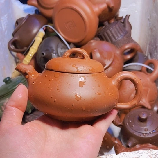 全手工制作宜兴紫砂壶