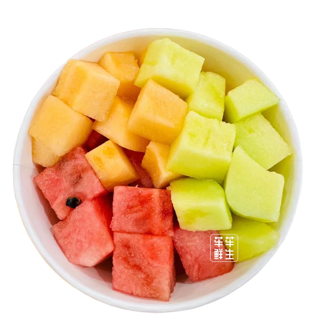 果切洗净 三拼（西瓜+哈密瓜+网纹瓜）450g