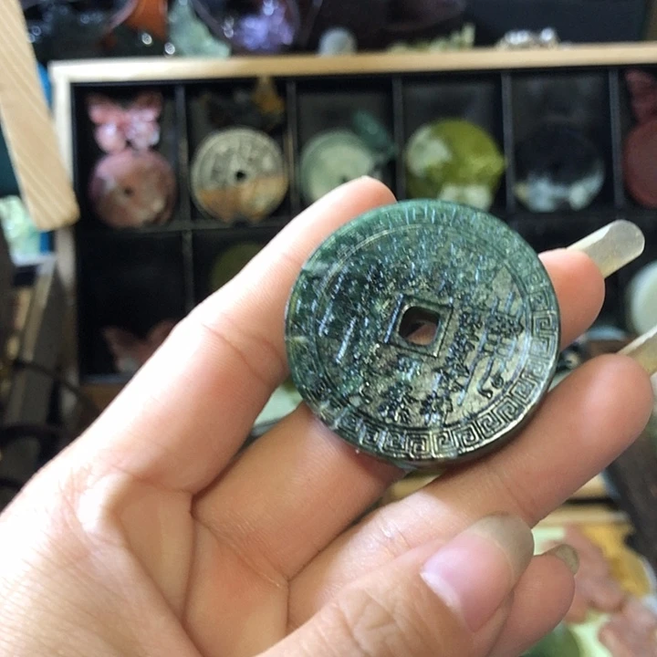 岫玉未镶嵌岫玉挂件