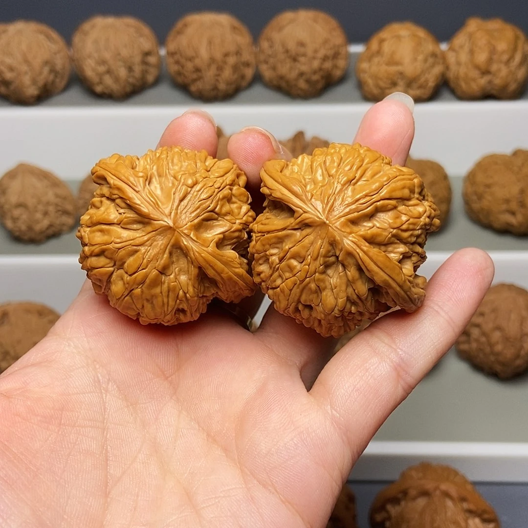 文玩核桃吊坠42全品磨盘