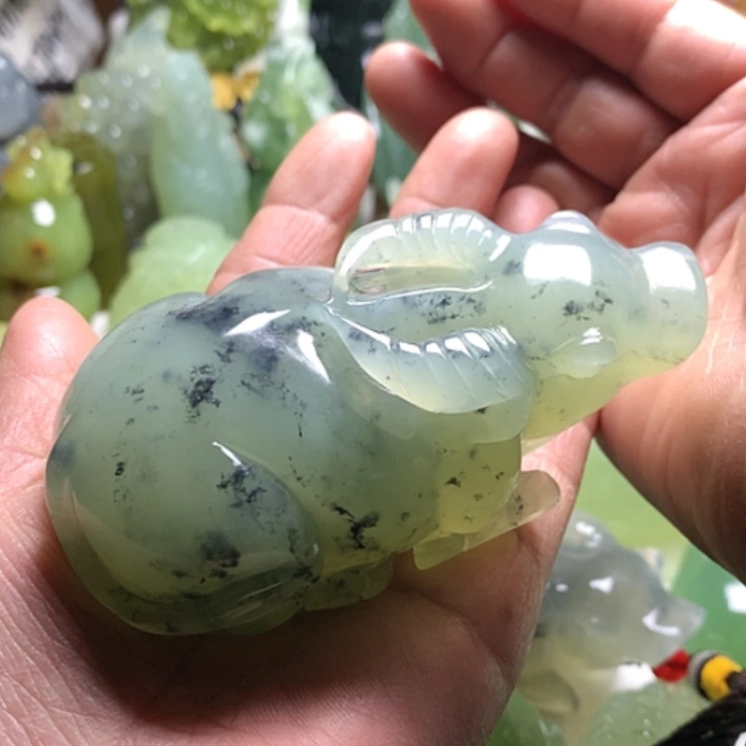【闪购商品】合金蛇纹石玉颈饰