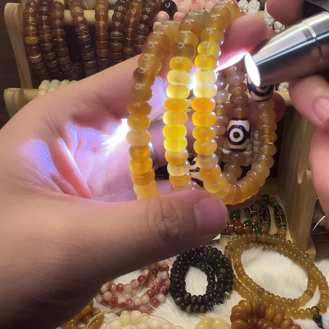 桃核吊坠0.9羊角单圈