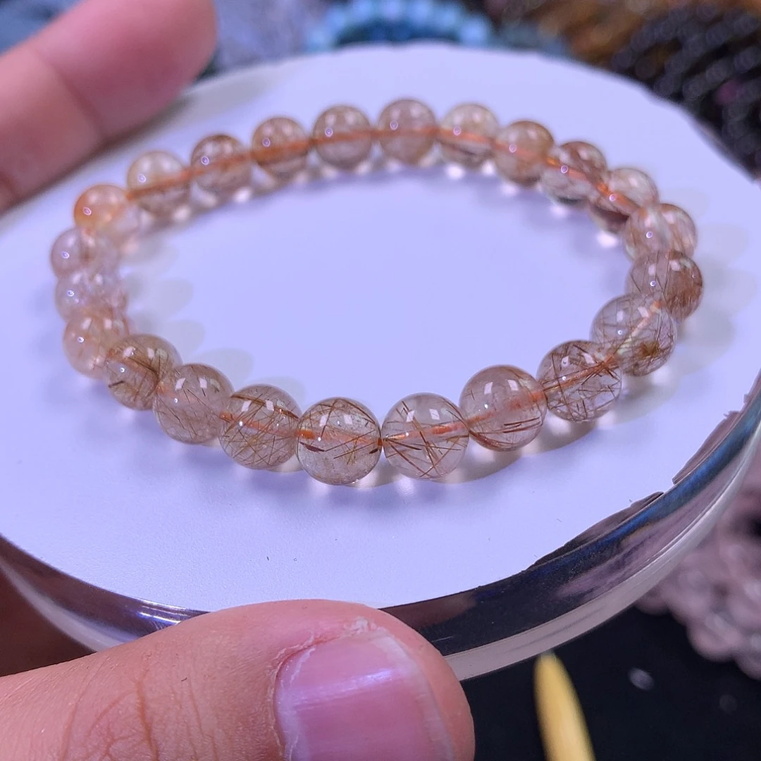 水晶手链未镶嵌天然