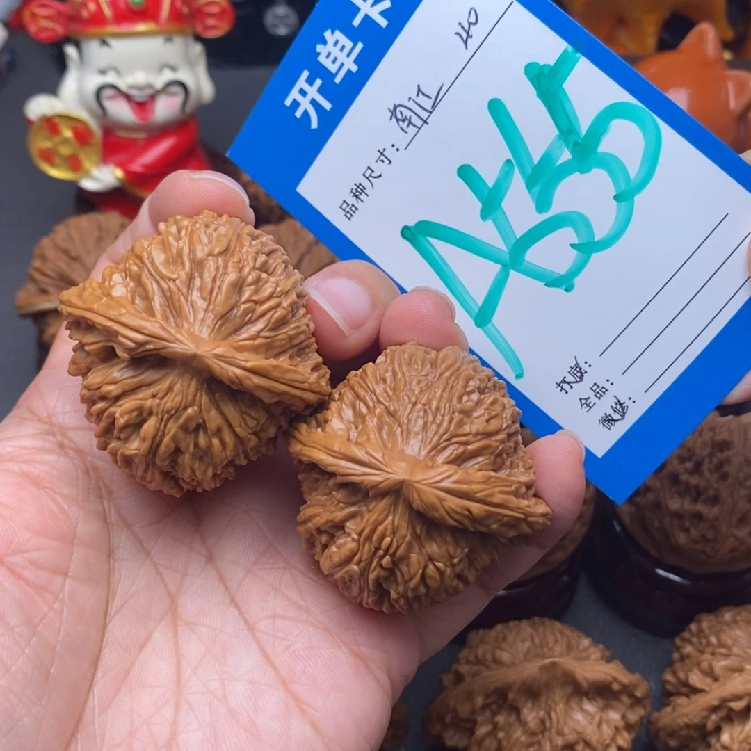 文玩核桃把件用****040尺球疆