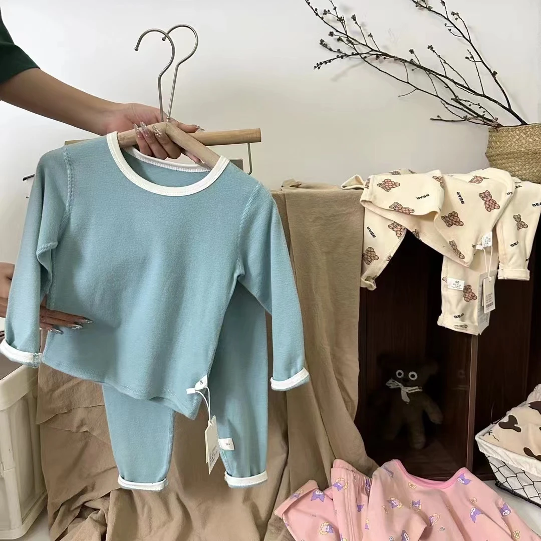 YZYX 2024秋季新款纯色圆领家居服 66004-1