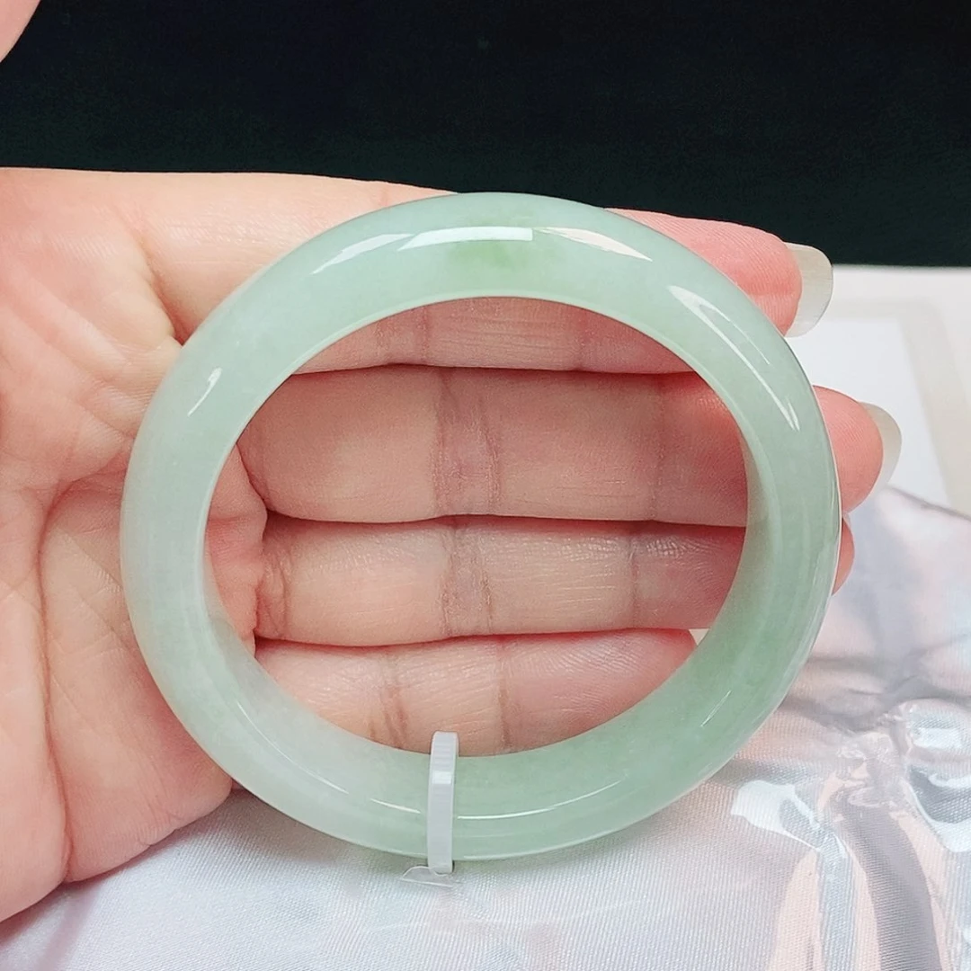 未镶嵌手镯翡翠正圈54.8