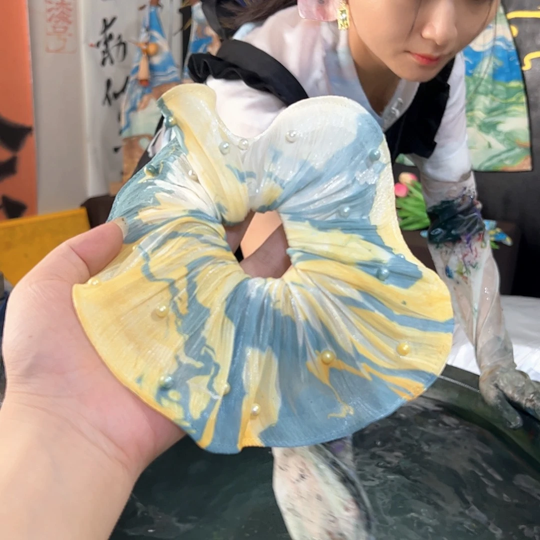 303精品圆饼发圈海盐柠檬