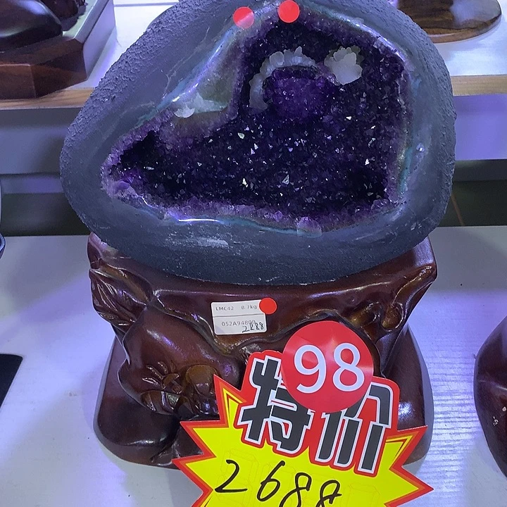 未镶嵌大型摆件（非配饰）紫晶