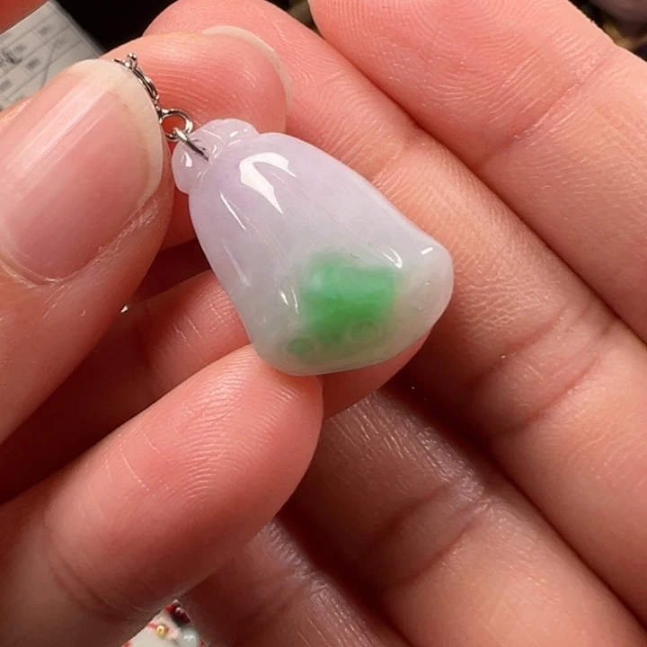 禅***心翡翠未镶嵌颈饰翡翠翡翠