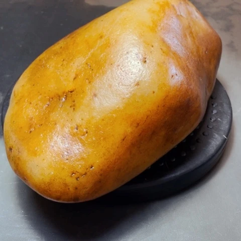有机玻璃金丝玉原石摆件 不包邮