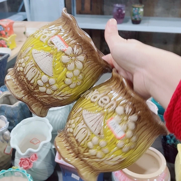 多肉花盆满10元包邮