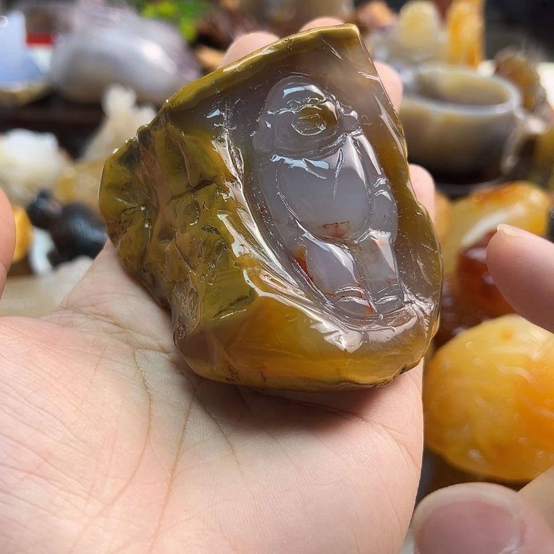 玛瑙/玉髓未镶嵌颈饰