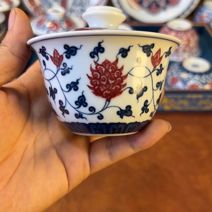 摆件景德镇手工手绘