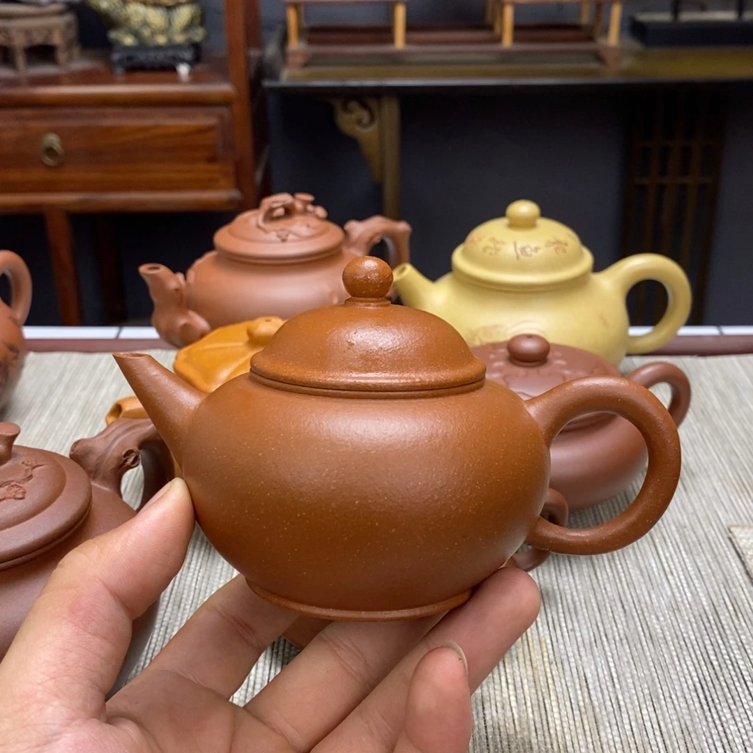 紫泥茶壶微瑕容量200