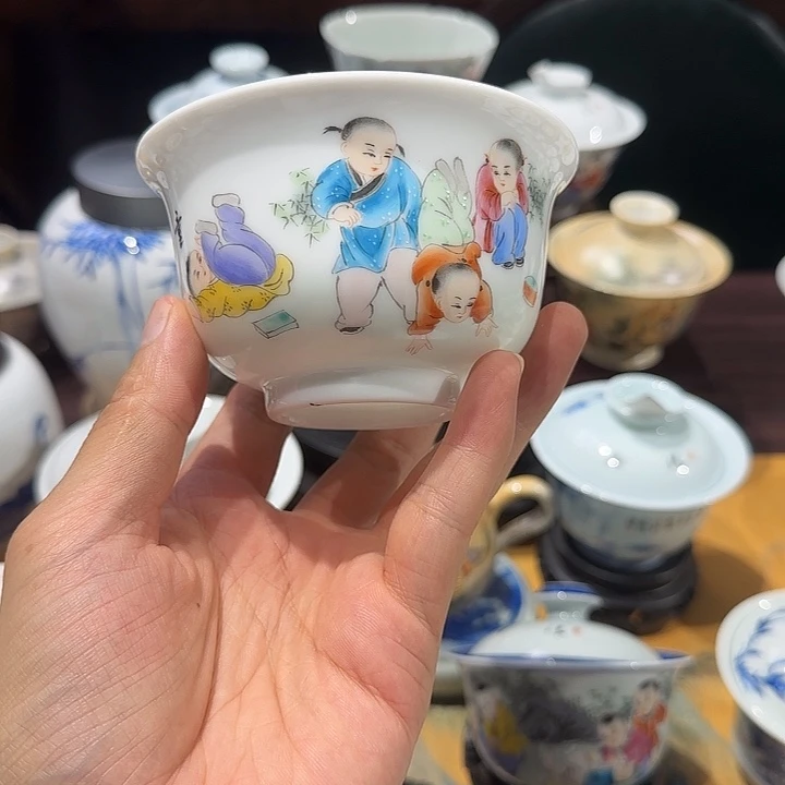 真****微瑕景德镇陶瓷艺术