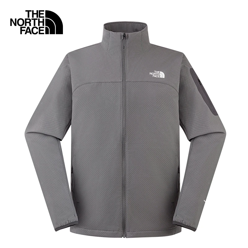 北面Tek Approach棋盘格软壳外套男防泼水户外TheNorthFace|8DG2