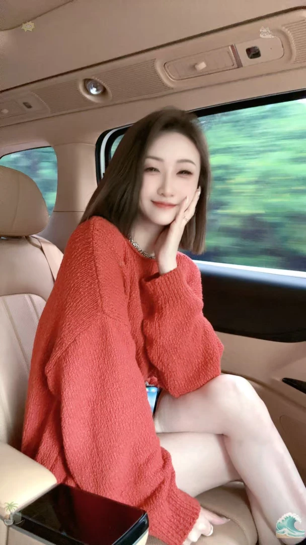 熙薇【花漾甜心】2025秋季新款休闲百搭设计师毛衣上衣H5581