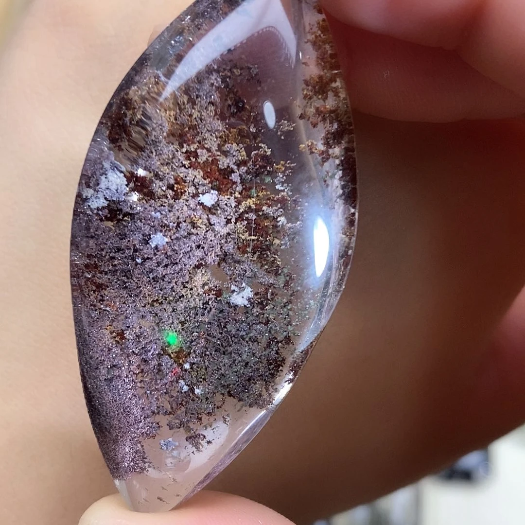 颈饰未镶嵌水晶遮*水晶