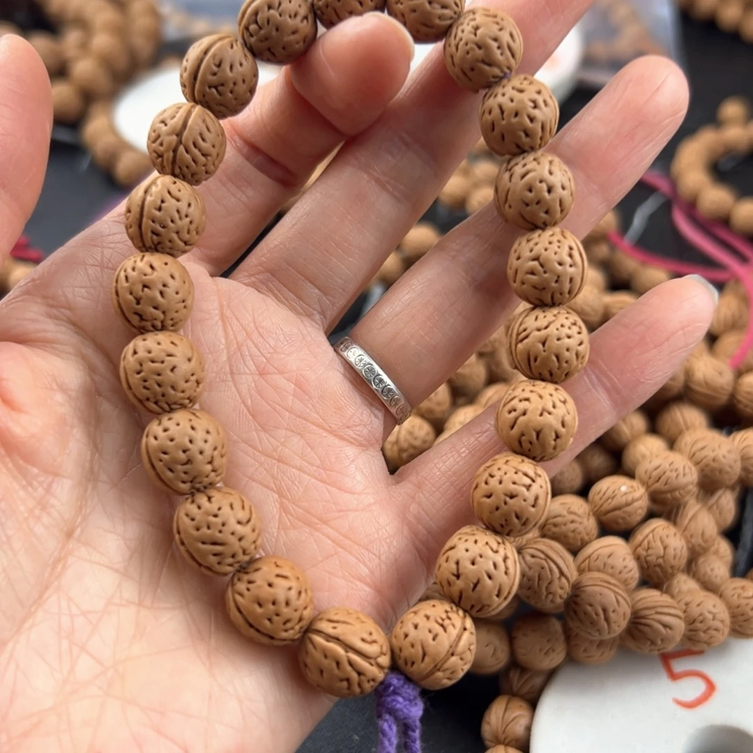 啊***对桃核手串野生山桃核手串手链