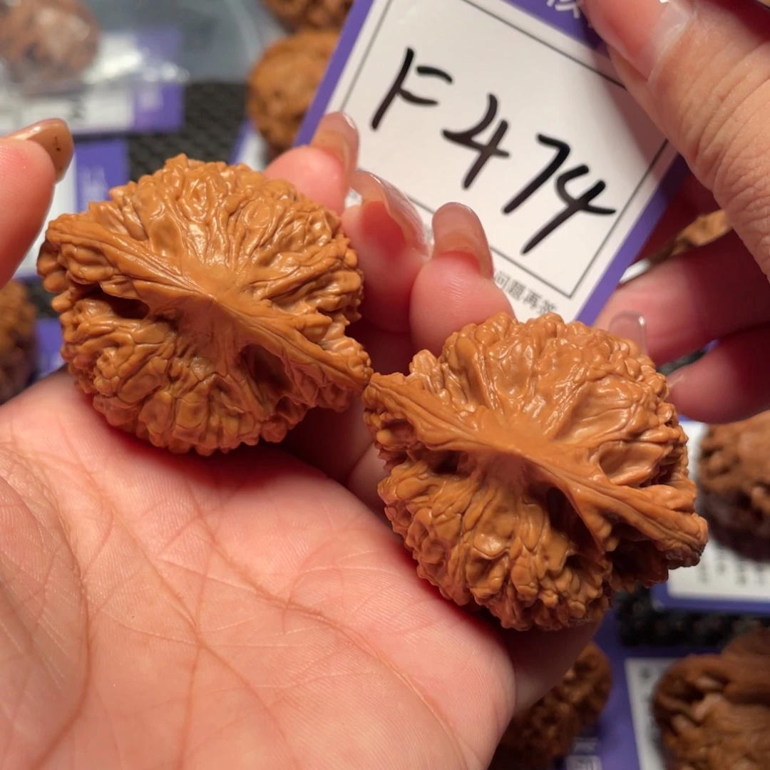 把件桃核474号官帽45