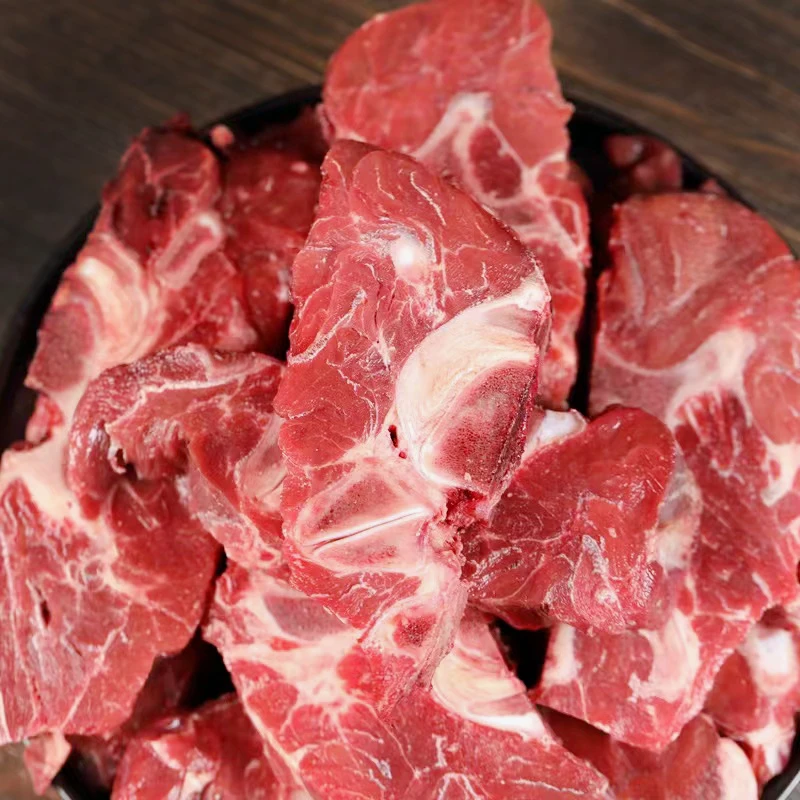 【脖骨5斤】牛脖骨新鲜原切牛脊骨新鲜冷冻发货 5斤 10~15片