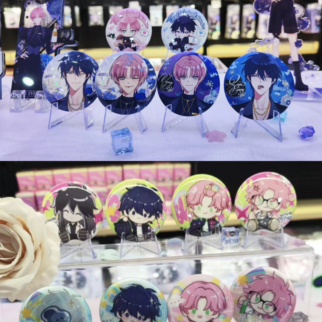 正版代购 恶人想要抢救一下主题店艾漫潮玩星球周边吧唧徽章王亿