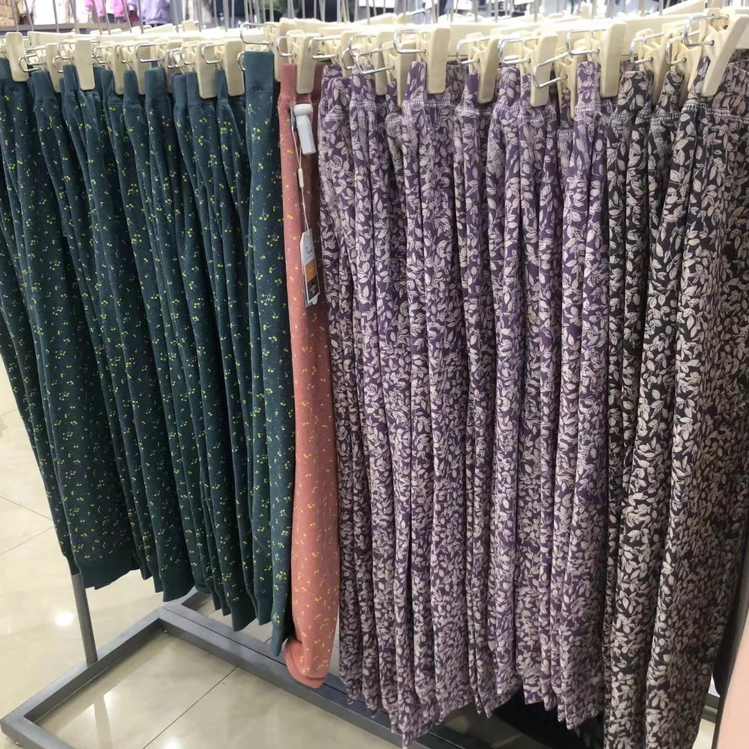 3107速暖保暖裤3106（彩色小花）