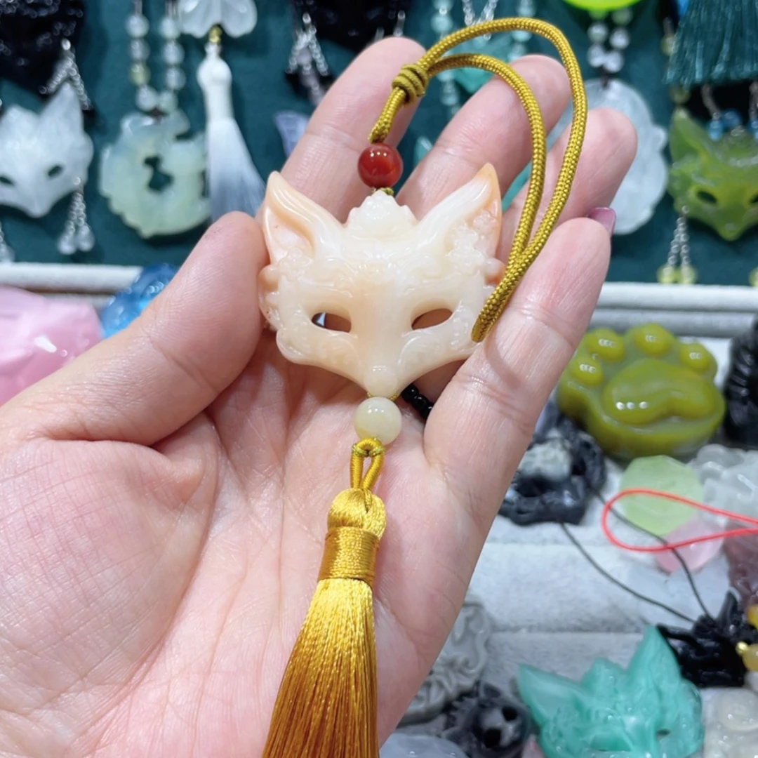 【闪购商品】未镶嵌岫玉颈饰10包挂