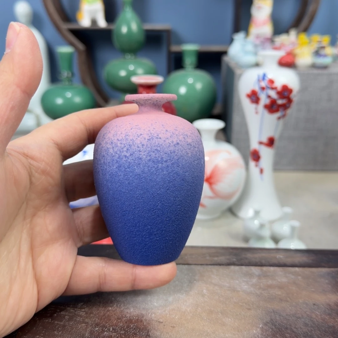 陶瓷手工小花器摆件
