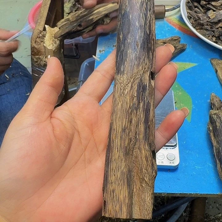 沉香沉香碎屑绿棋50克