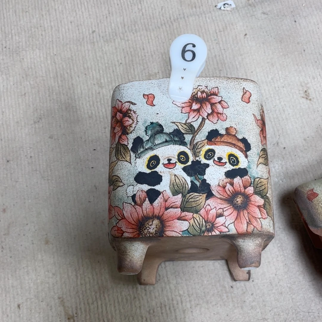 紫砂花盆心*陶瓷多肉花盆精品