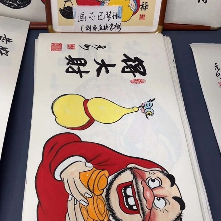 国画禅意画纯手画作品
