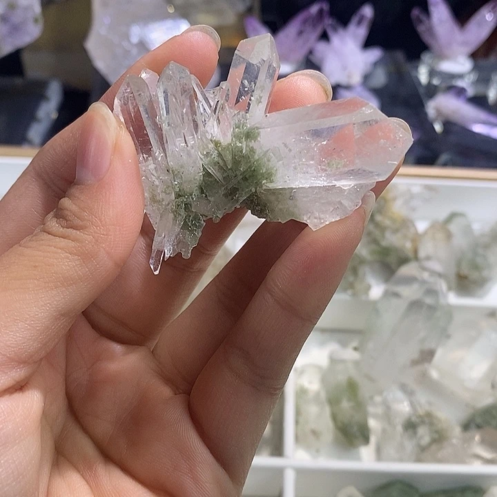 老****未镶嵌烟晶手链喜马