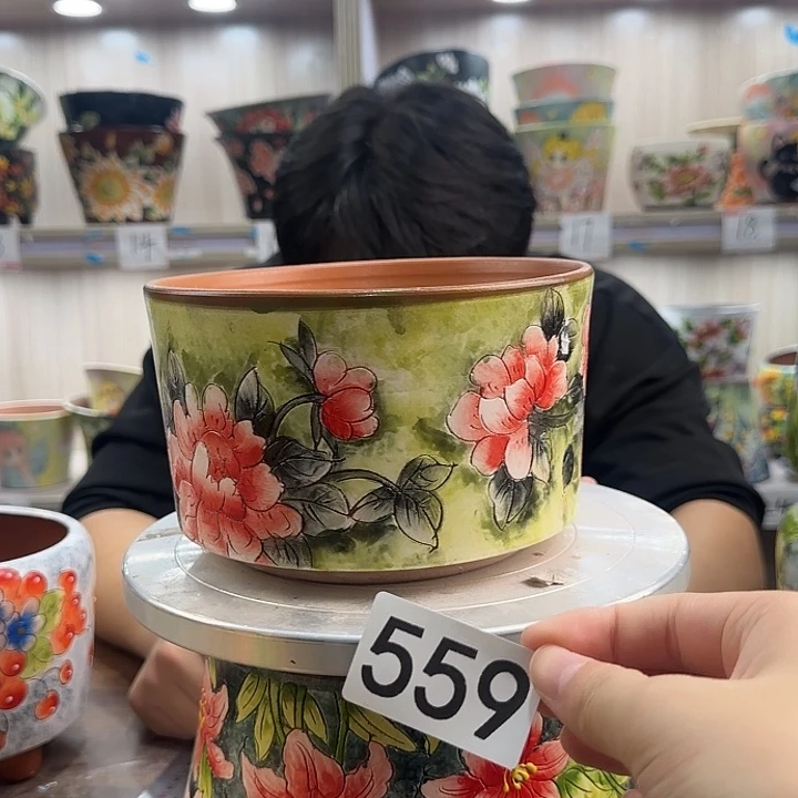 紫砂花盆瑕疵瑕疵559