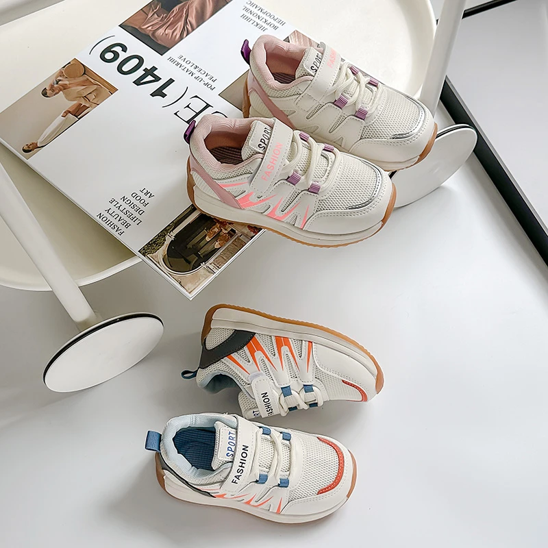 儿童阿甘鞋2025春秋新款网面男宝宝运动鞋超轻软底学生德迅休闲鞋