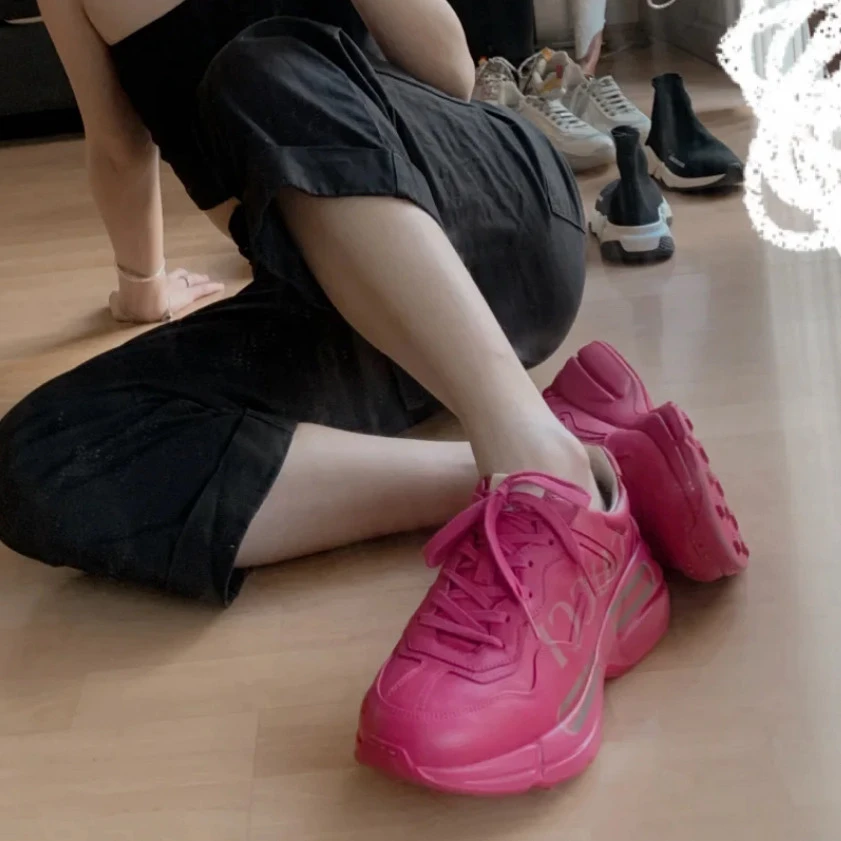 99新 GUCCI/古驰 老爹鞋/36.5码/Xsp31503